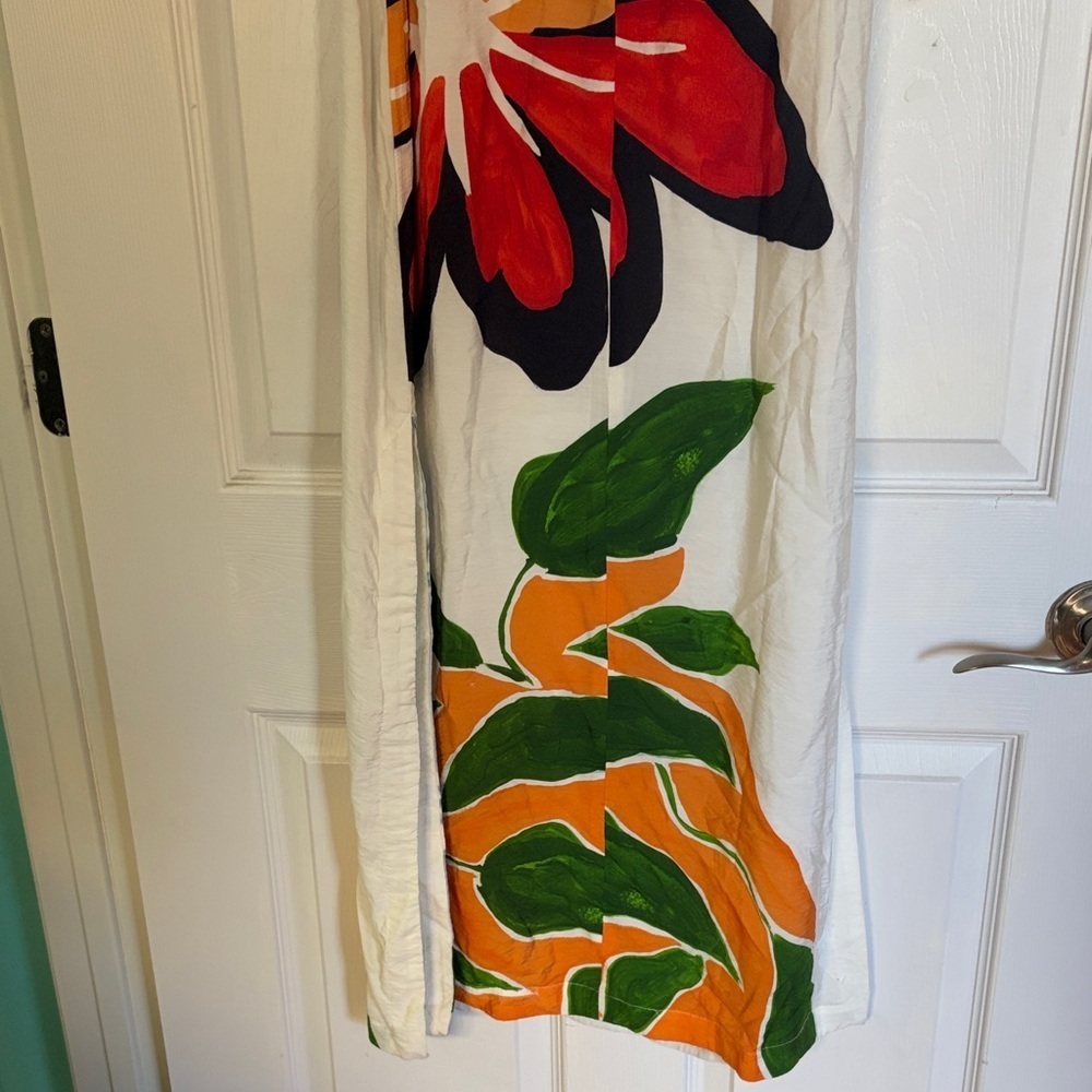 Anthropologie Puff-sleeve A-line Maxi Dress | NWT | Sz XS - Picture 7 of 8